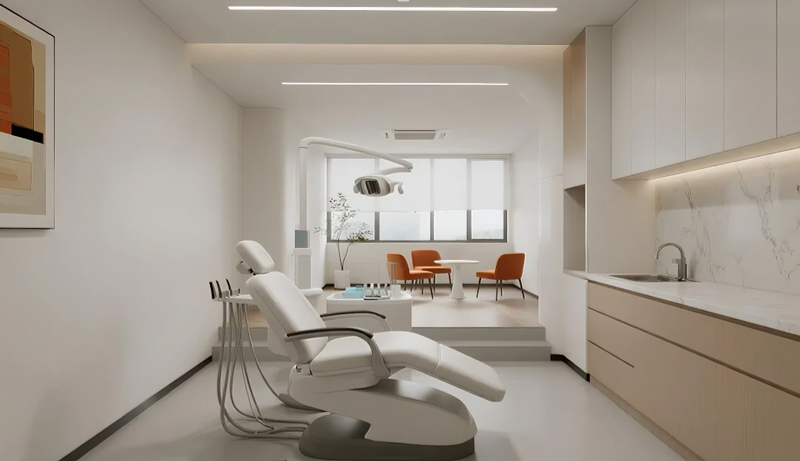 成都牙科装修效果图2