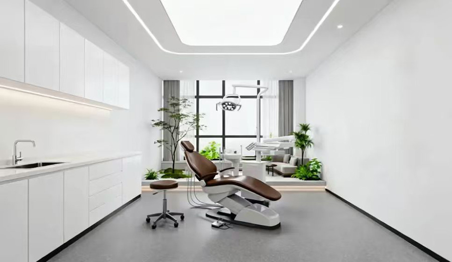 300平口腔装修效果图3